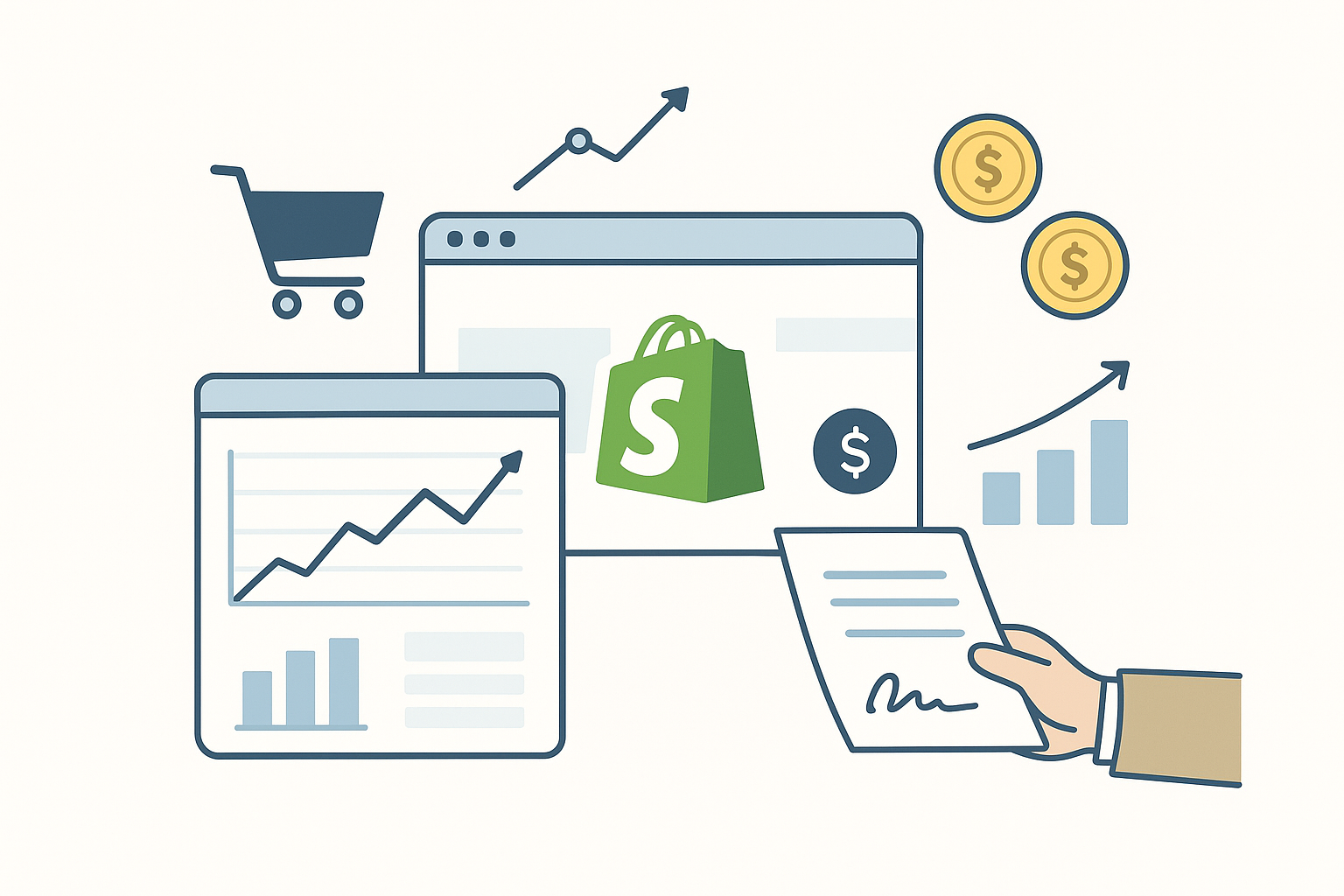 「Shopifyストア売却の相場は?」【営業利益2年分が現実的】売却成功のために押さえるべき3つのポイント